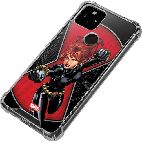 Marvel Black Widow Natasha Romanova Google Pixel 4a 5G Clear Case